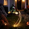 Halloween Witch Cauldron Garden Light for Lawn Porch Patio Walkway Entryway