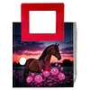 DIY Diamond Art Painting Handbag with Square Handle Diamond Painting Shopping Tote Bags Kits Multi Purpose Diamonds Paintings Creative Handbags for Women Girl Art Craft Gift
