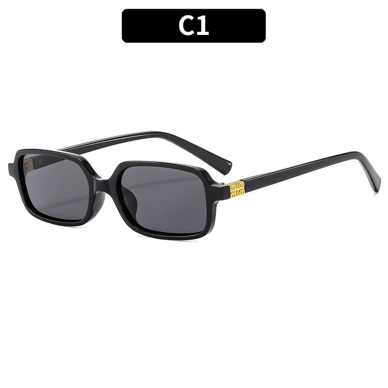 Casual Geometric Pc Square Full Frame Glasses