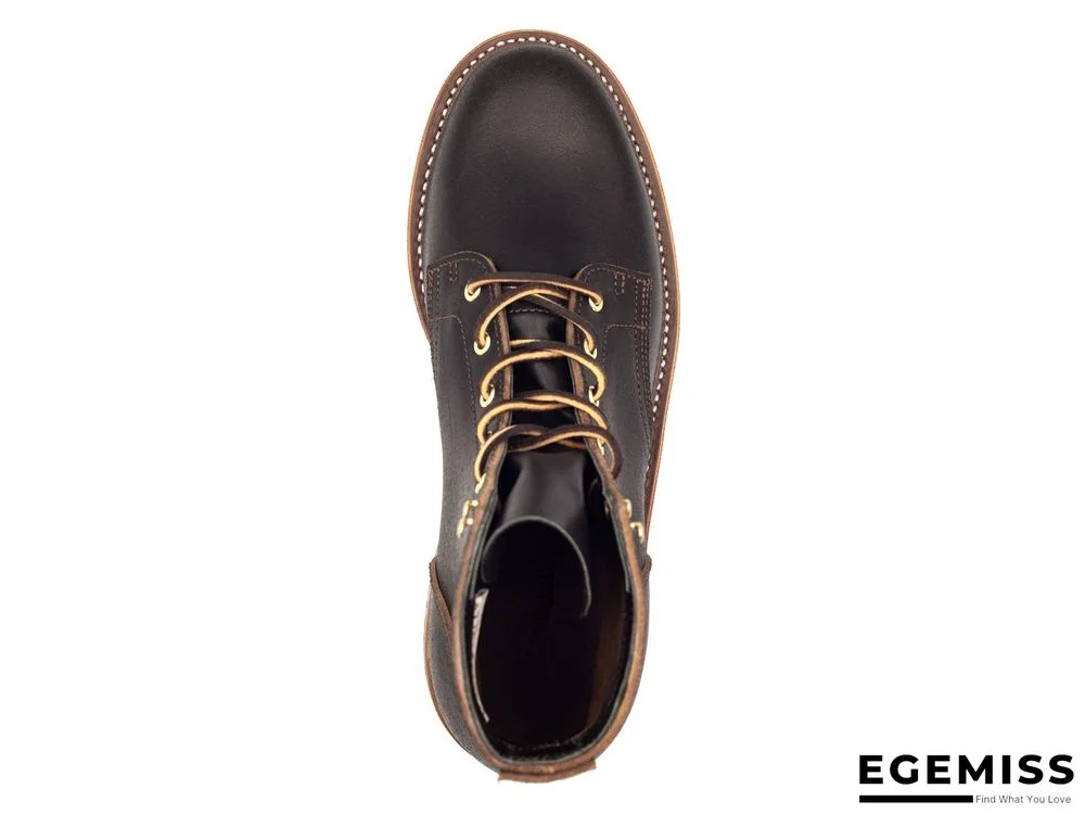 Cow Split Leather Men Boots Comfortable Boots Men Footwear Rubber Ankle Boots Men's Shoes | EGEMISS