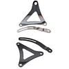 Chrome Alternator Bracket Mount Kit for Dodge Chrysler 383 440 Bb Mopar (White)