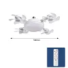 E27 Screw Mouth Four-Head Creative Drone Fan Light Silent Small Ceiling Fan Light