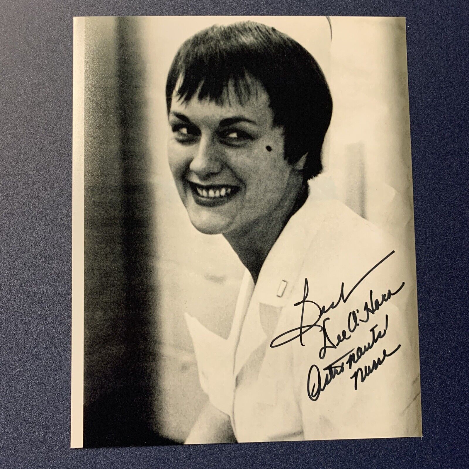 DEE OHARA HAND SIGNED 8x10 Photo Poster painting FIRST NASA ASTRONAUT NURSE AUTOGRAPHED COA