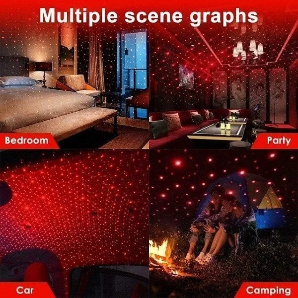 Car and Home Ceiling Romantic USB Night Light(BUY 2 GET 1 FREE SHIPPING)