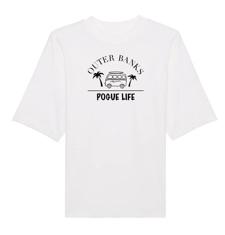 Organic oversized t-shirt POGUE LIFE