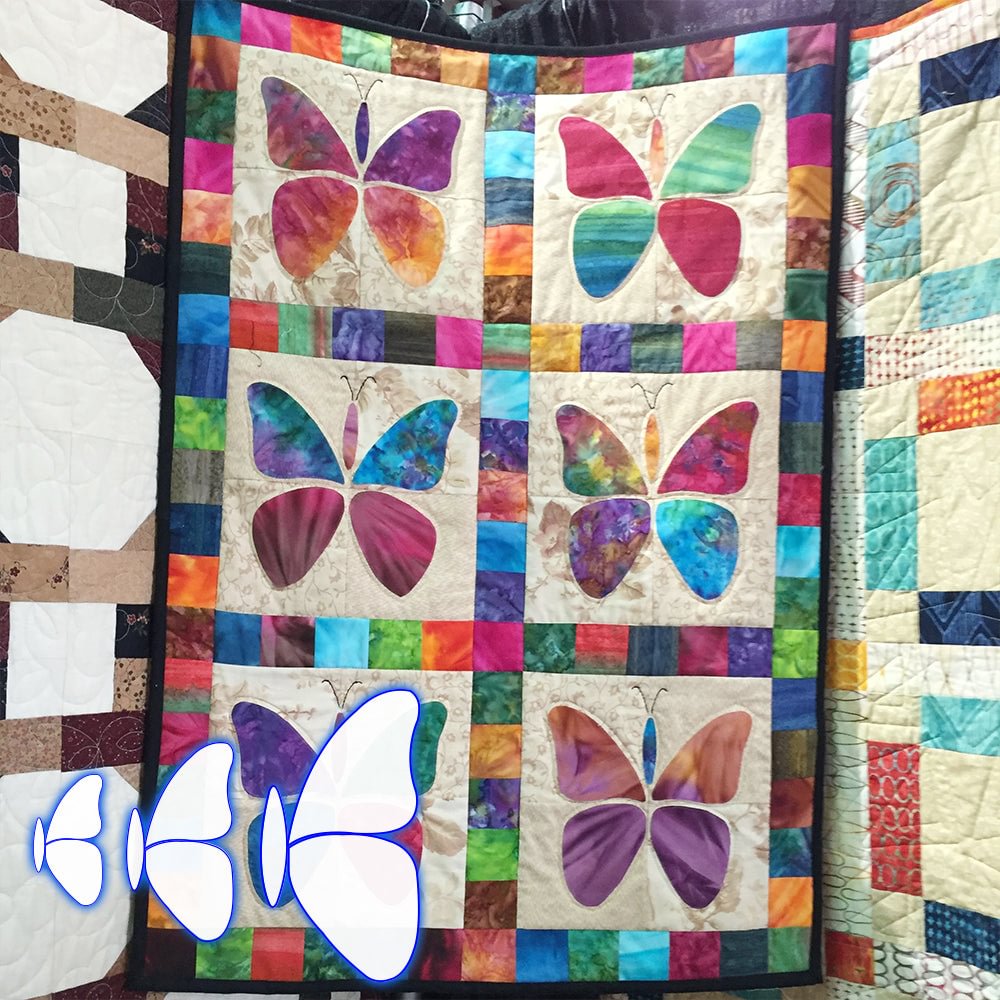 Pretty Butterfly Templates Set