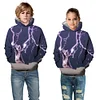 Kid Boy Girl Unicorn Loose Tide Long Sleeve Pullover Hoodie