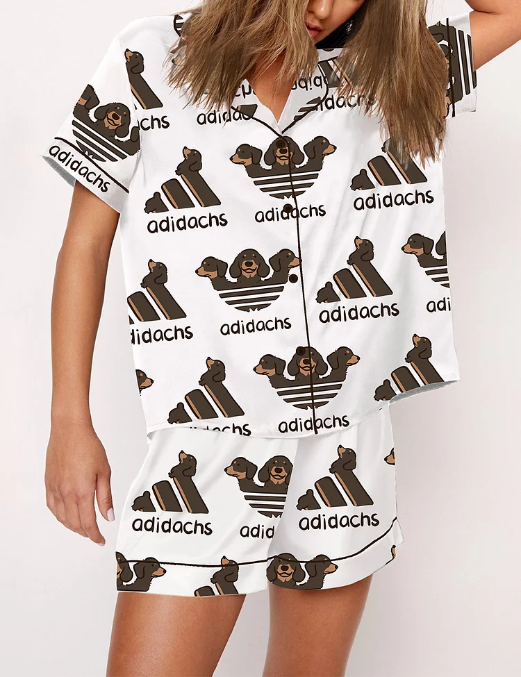 Cute Dachshund Pajama Set