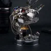 3D Metal Puzzle Kit - Moving Mechanical T-rex Head DIY Model Kit with LED Lights, 330 Pieces Steampunk DIY Assembly Toys Jigsaw Puzzles for Adults Kids, Construction Toy