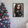 Sweet Cool Girl-Full Round Diamond Painting 30*40CM