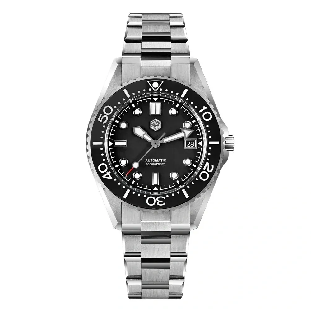 U.S. Warehouse-San Martin 41mm Diver Watch ST2130 Automatic Mechanical 600m SN0036 San Martin Watch san martin watchSan Martin Watch