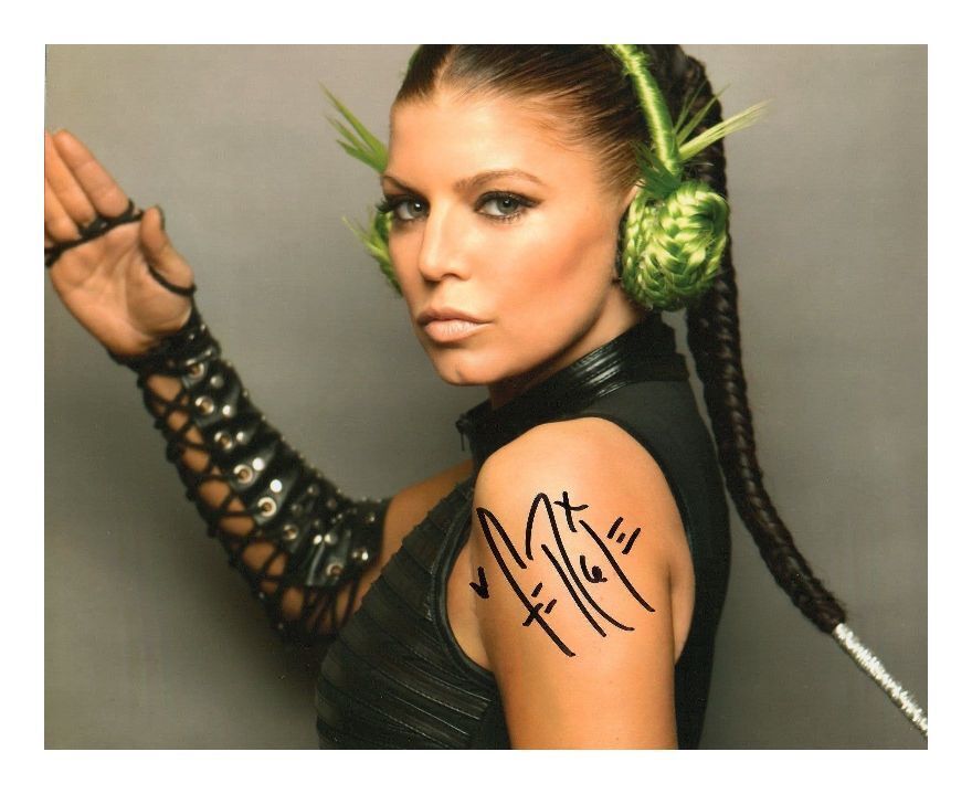 FERGIE AUTOGRAPHED SIGNED A4 PP POSTER Photo Poster painting PRINT 3