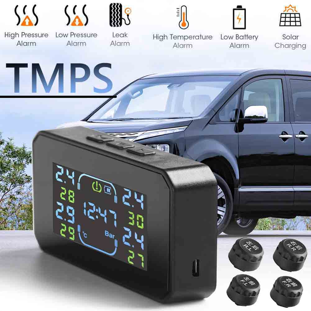 

S04 Solar TPMS External Sensor Minivan Truck Tire Pressure Monitor System, 0-6, 501 Original