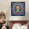 Mandala Baum des Lebens - speziell geformtes Diamond Painting - 30*30cm