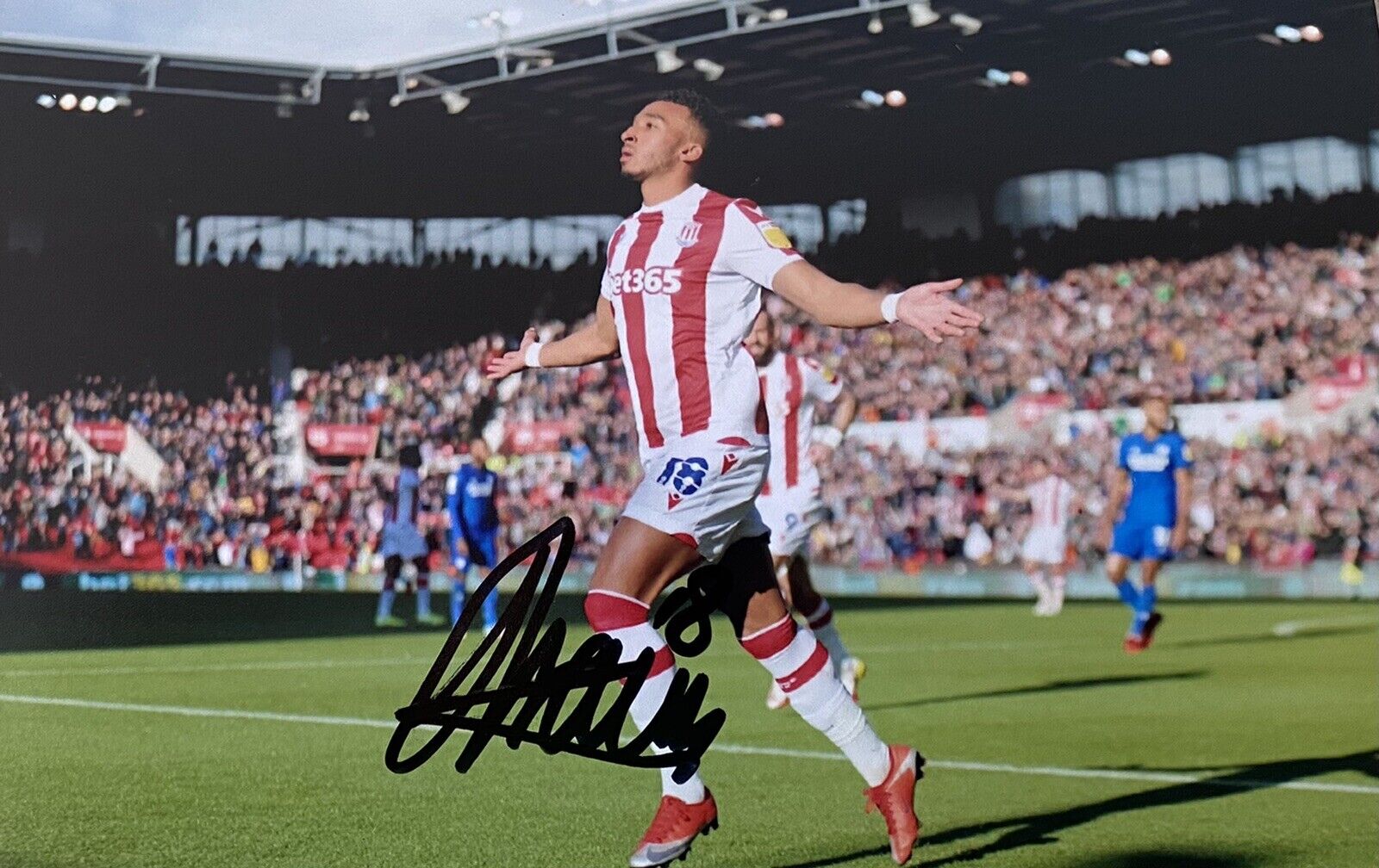 Jacob Brown Genuine Hand Signed Stoke City 6X4 Photo Poster painting 2