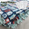 Fancy Fleece & Fabric Cutting Ruler