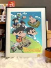 Dragon Ball Crayon Shin-chan Crossover Decorative Painting - Dragon Ball Crayon Shin-chan - Xingkong Studio