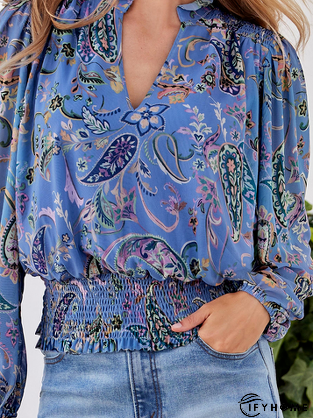 Ethnic Casual Loose Top | IFYHOME