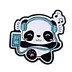 Smiling Melodic Panda