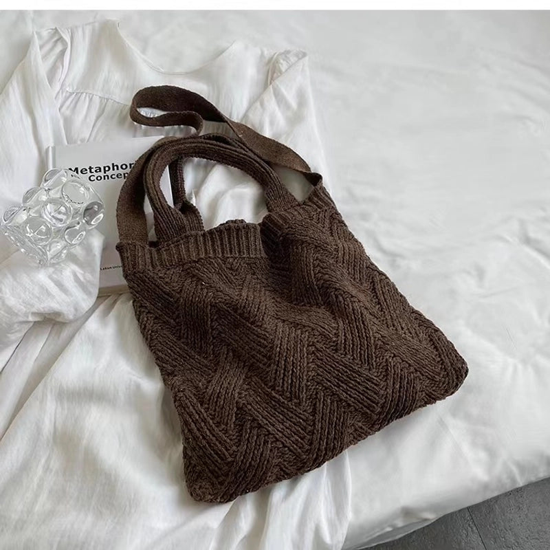 New Knitted Bag Special Bag Vintage Women’s Bag Crossbody Bag Woven Bag Handbag Tote Bag Trendy