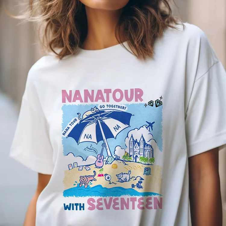 SEVENTEEN Nanatour Logo Graphic T-shirt
