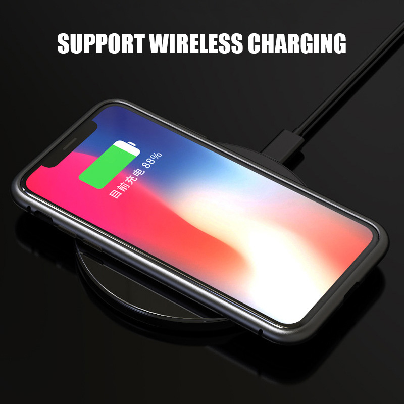 Anti-Peep High Luxury Magnetic Adsorption Metal Case For IPhone