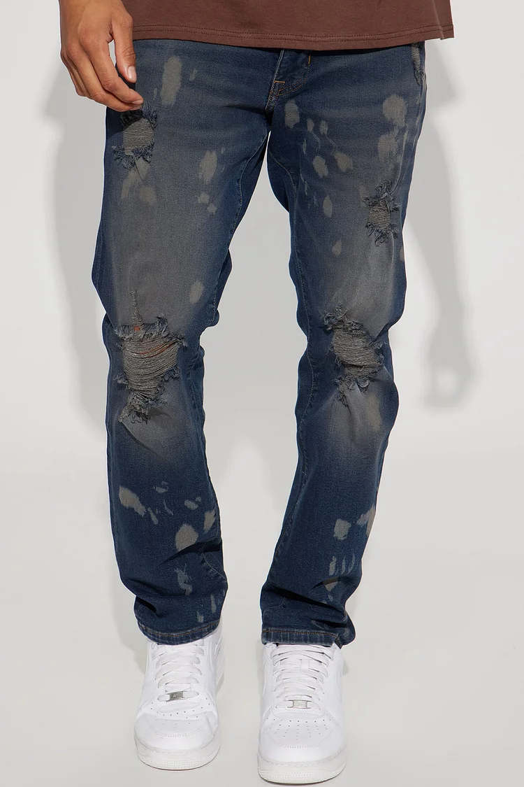 Ashes to Ashes Slim Jeans - Blue