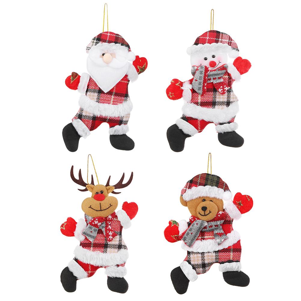 

Christmas Doll Hanging Ornaments Cartoon Xmas Pendant Party Home Tree Decor, Mg122-4, 501 Original