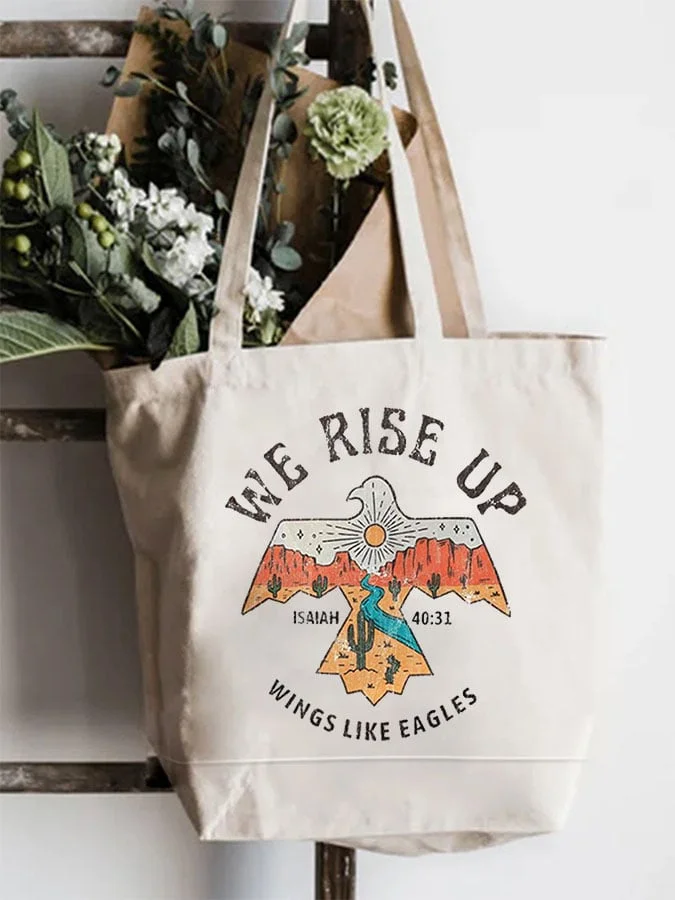 Fashion Print Beach Bag