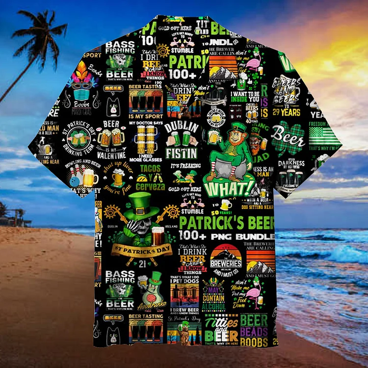 St.Patrick's Day|Unisex Hawaiian Shirt