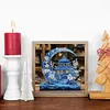 Crystal Crescent Castle - Partial Special Shaped Diamond Painting 30*30cm