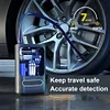 Electric Tire Pump with Light Power Display Bicycle Air Compressor for Car Tires