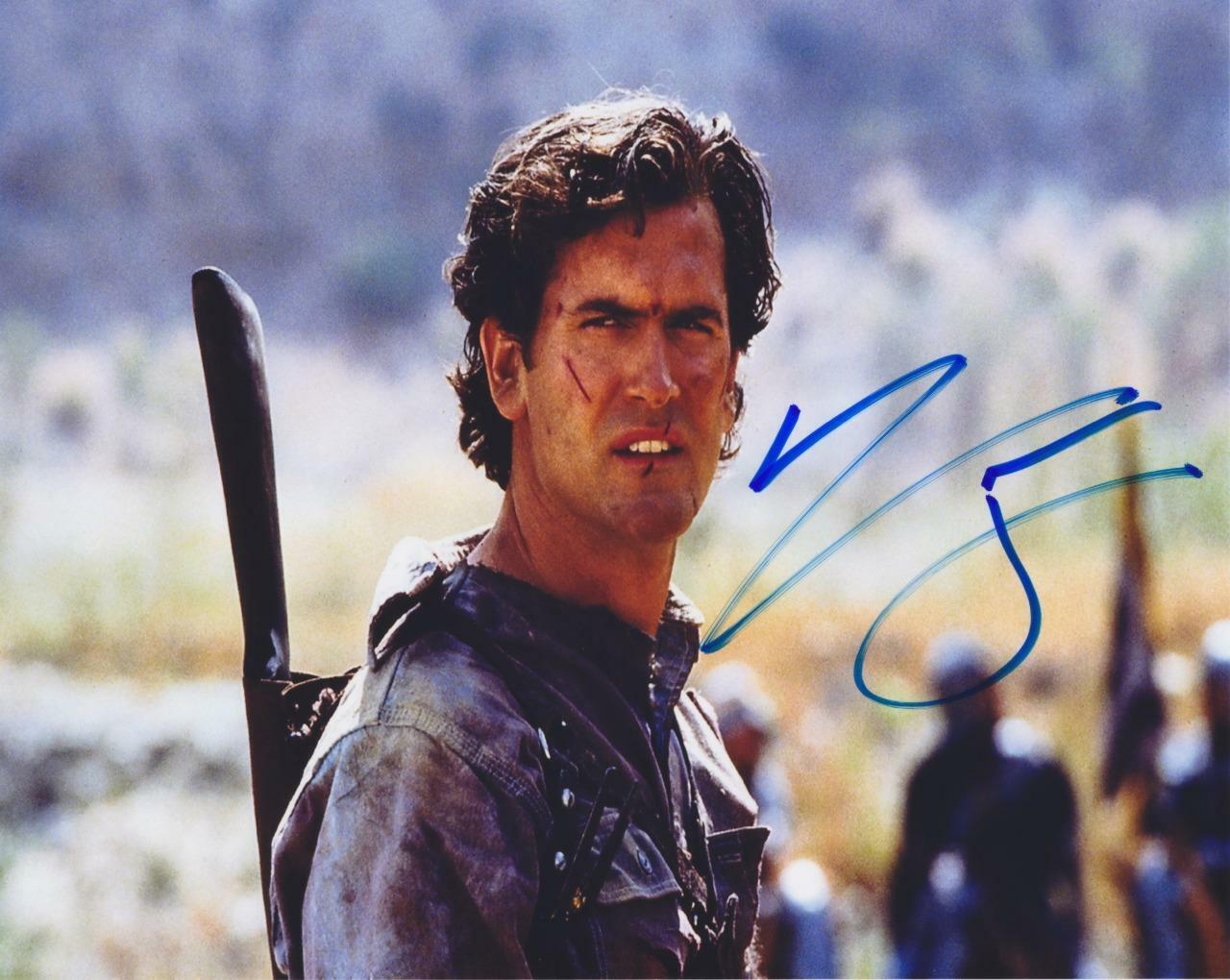 BRUCE CAMPBELL Army of Darkness SIGNED AUTOGRAPHED 10X8 REPRODUCTION Photo Poster painting PRINT