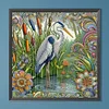 Diamond Painting -DIY Round Drill Egret(40x40cm)