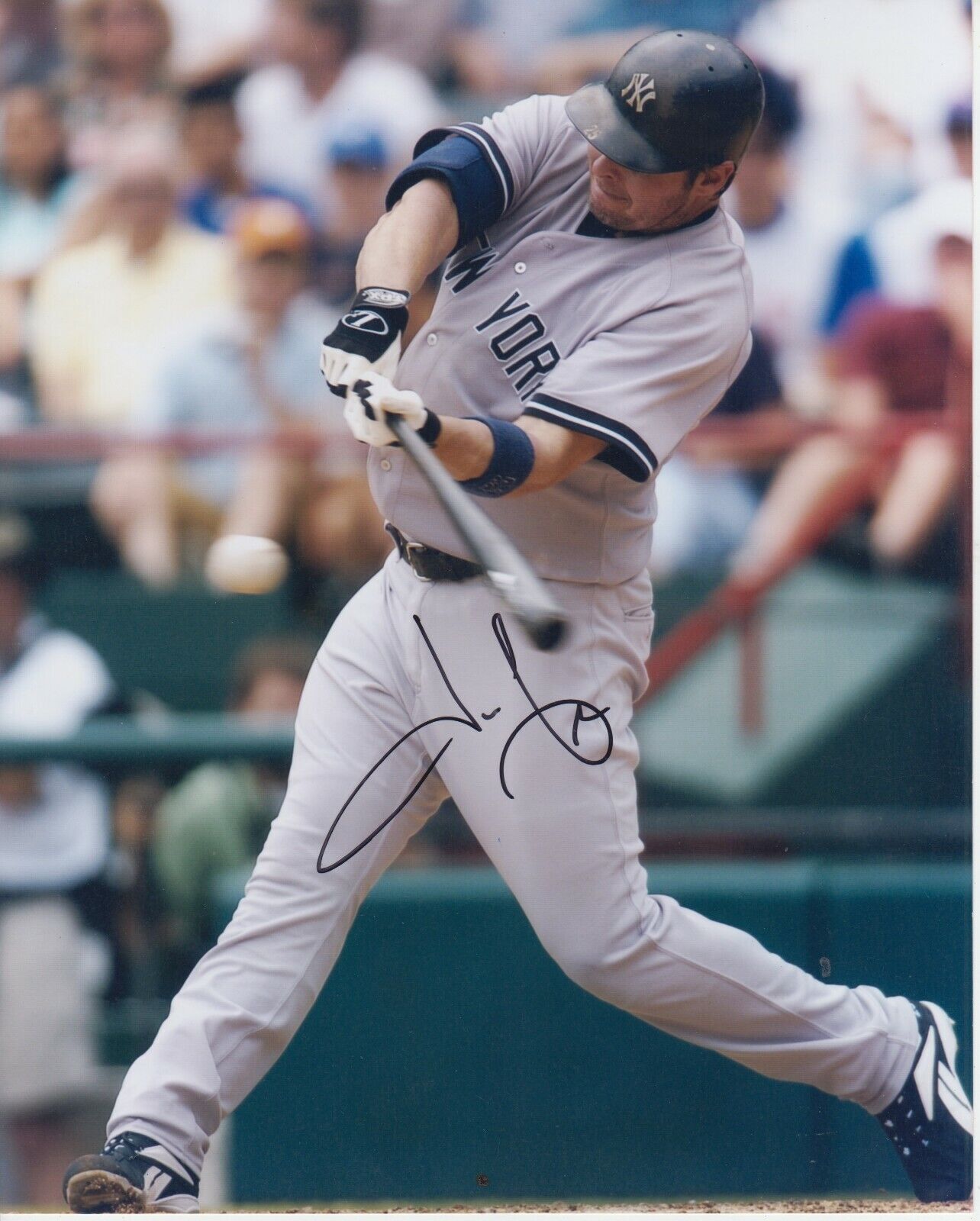 Jason Giambi #1 8x10 Signed Photo Poster painting w/ COA New York Yankees