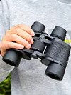 80x80 Outdoor Binoculars HD Night Vision Telescope Compact Red Film Binoculars