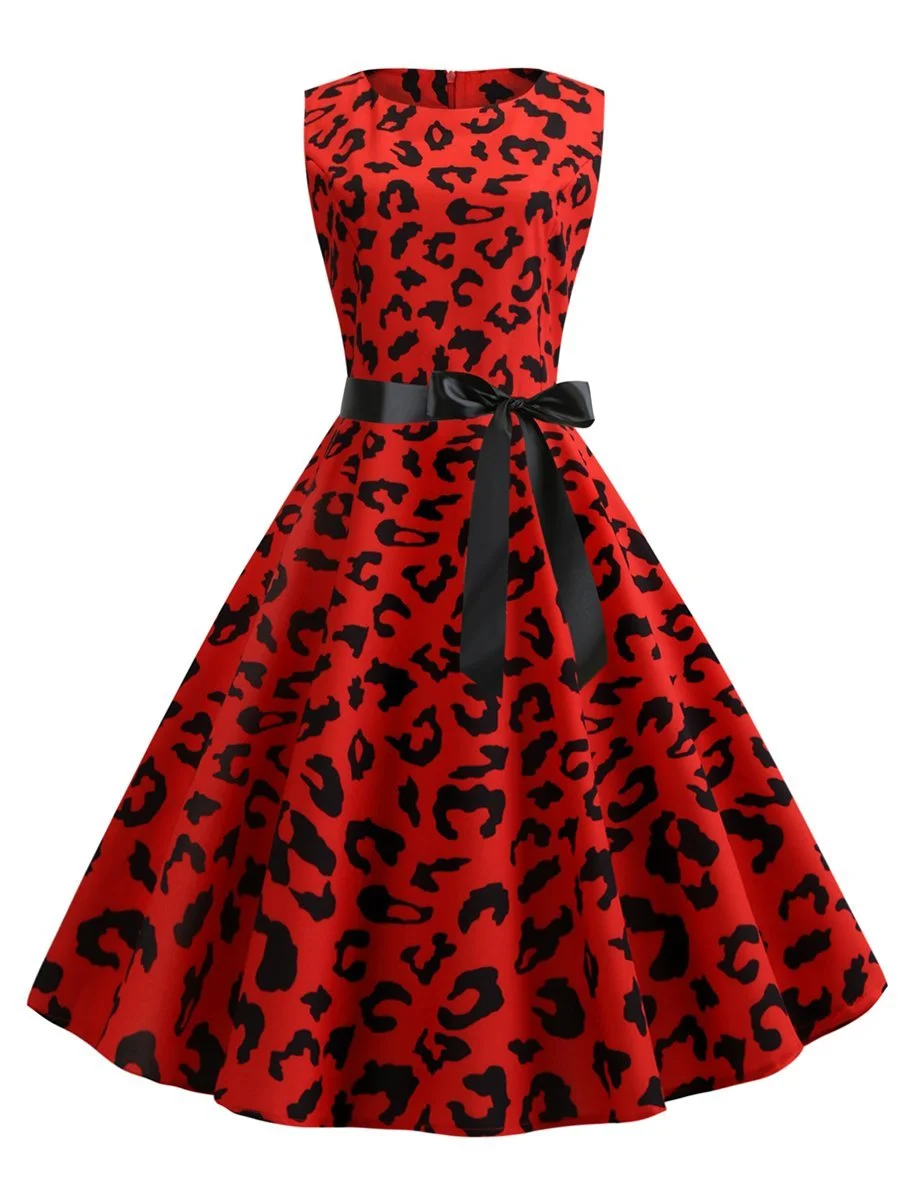 1950s Dress Retro Style Vintage Dress