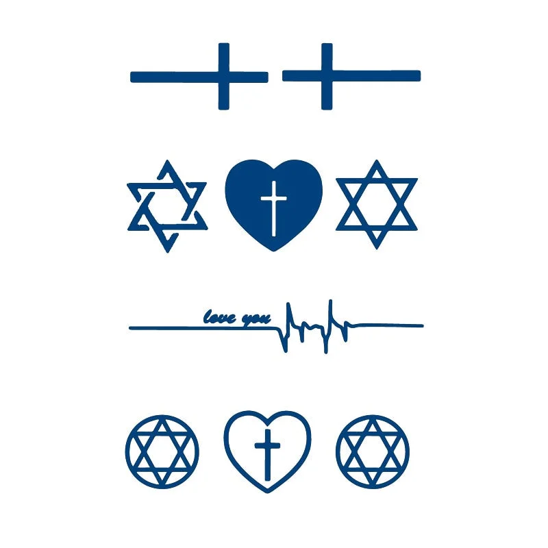 GH1-50 Herbal Juice Tattoo Sticker Semi-permanent Men and Women Long-lasting Waterproof Sweat Plant Juice Tattoo Sticker