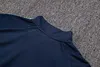 Joyfball 2025/2026 Real Madrid Half-Pull Training Suit Royal Blue Football Shirt 1:1 Thai Quality