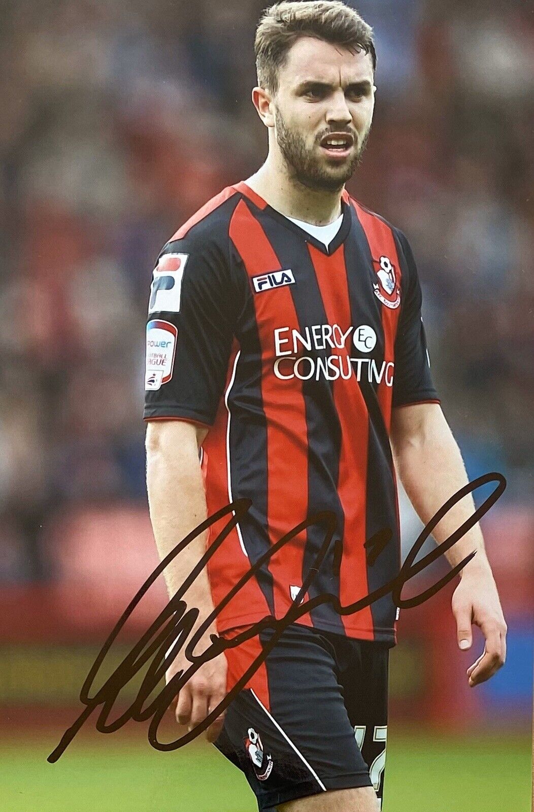 Josh McQuoid Genuine Hand Signed 6X4 Photo Poster painting - AFC Bournemouth 2