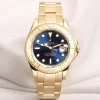 Rolex Yachtmaster Medium 168628 Gold 750 Automatik 35 mm Lady Damen Gold
