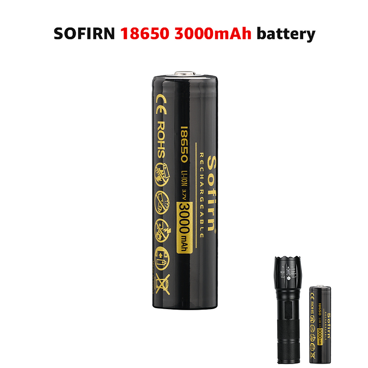 3000mAh 18650 Batteries