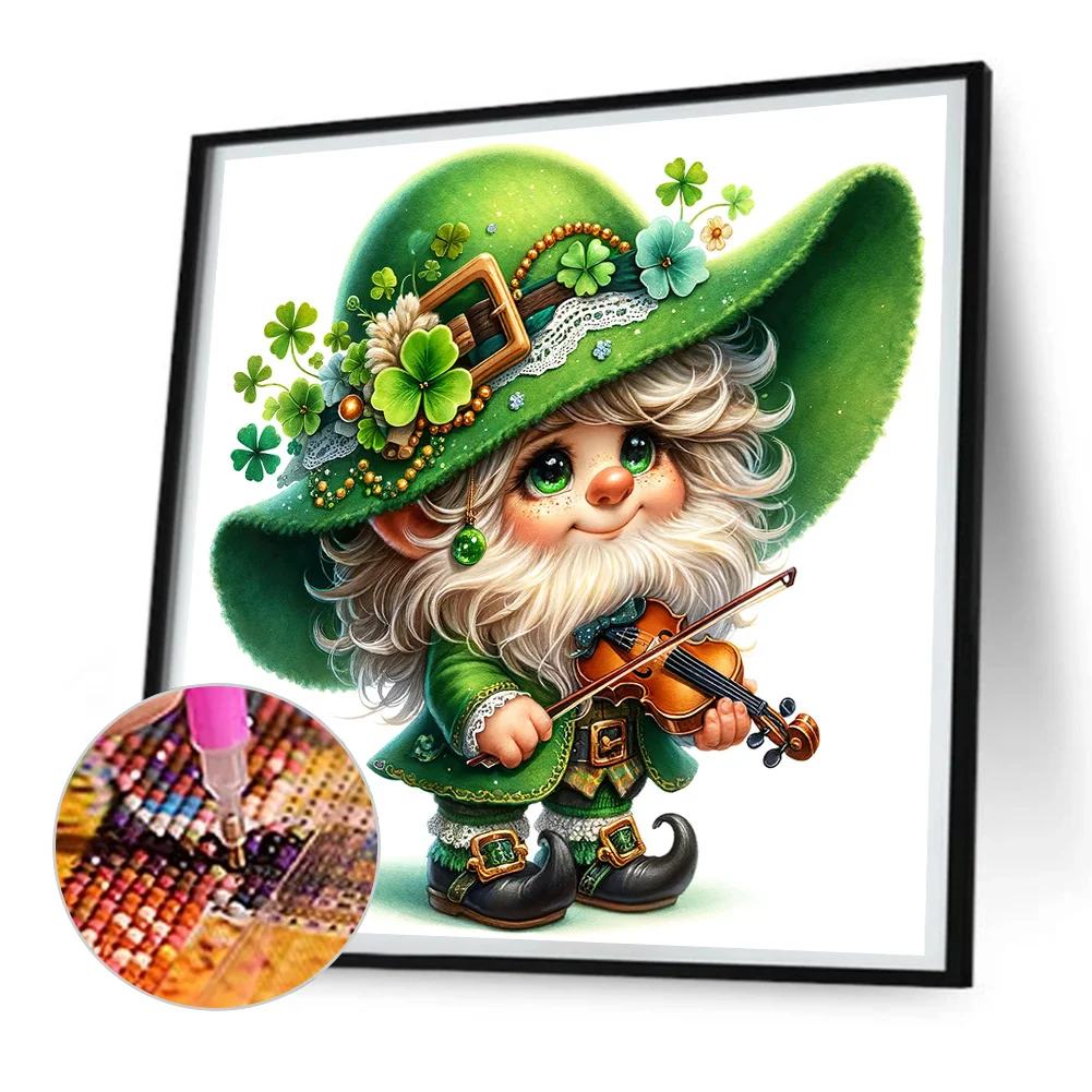 Diamond Painting - Full Round Drill - St.Patrick's Day(Canvas|30*30cm)