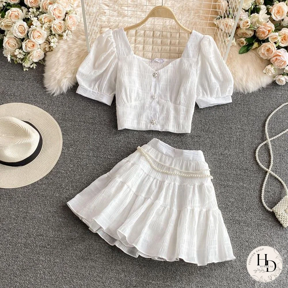 Sweet Short Two-Piece Set P15825