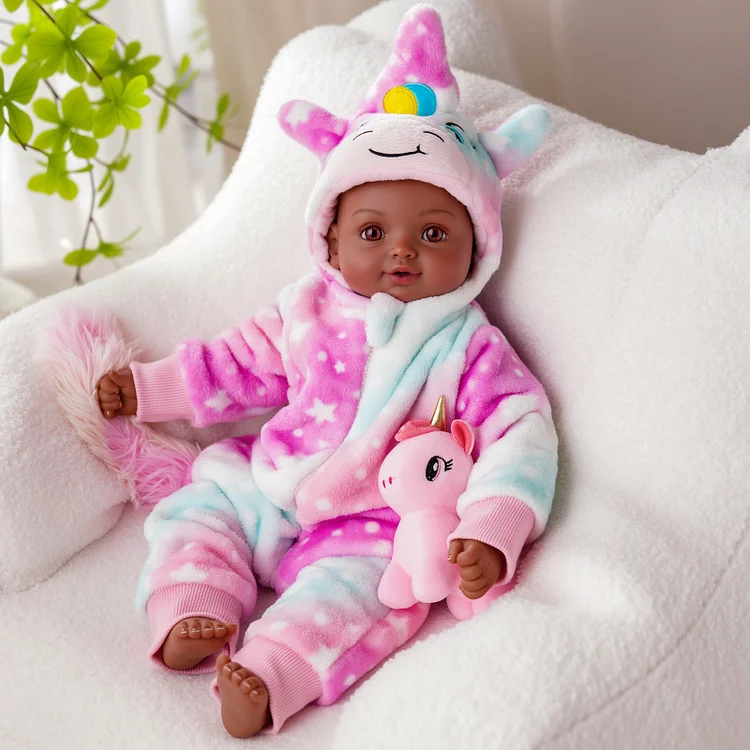 Babeside Smiling Reborn Baby Winter&nbsp;17" Poseable & Structured Newborn Healing of the Heart