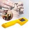 Ceramic File Pottery Tool with Cleaning Brush Clay Tool Hand Rasp Shaver Tool
