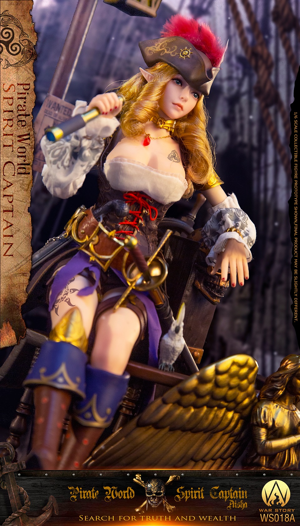 PRE-ORDER War Story 1/6 Captain Elsa Action Figure