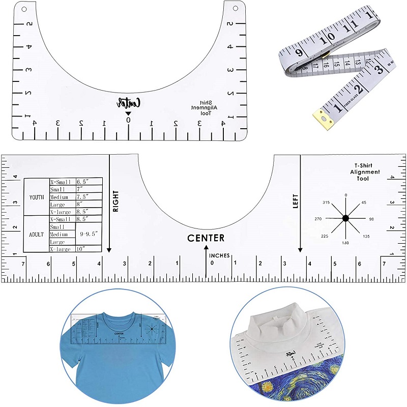

T-Shirt Alignment Tool T-Shirt Ruler Guide Tool, 501 Original