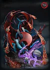 GX Evolution Series Salamence Family with LED - Pokemon Resin Statue - Fantasy Studios [In Stock]