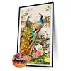 【Clearance Sale】(Big Size) Golden Peafowl - Full Round Diamond Painting 40*80cm
